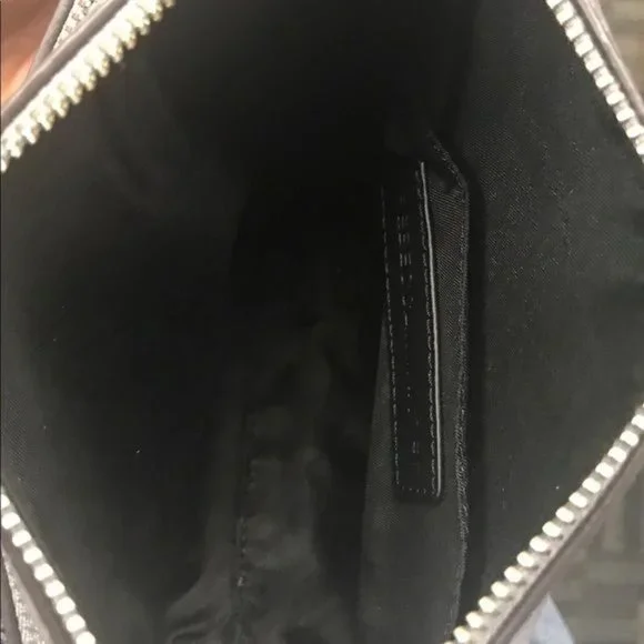 REBECCA MINKOFF Grained Leather Crossbody Bag in Gray - Picture 5 of 7